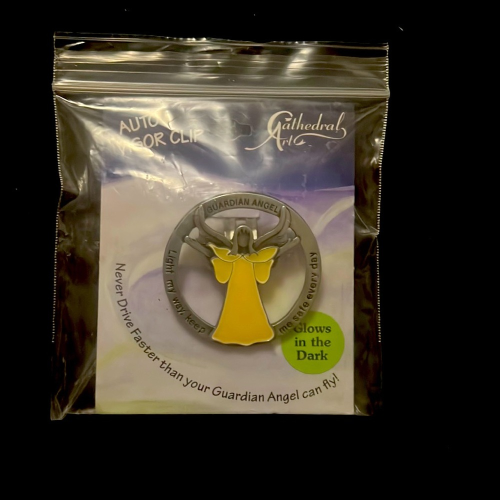 guardian angel- auto visor clip